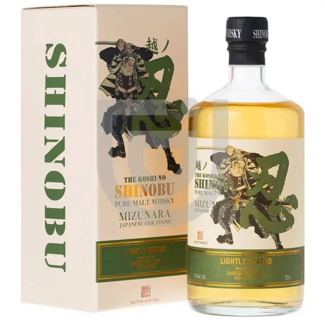 Shinobu Lightly Peated Pure Malt Mizunara Oak Finish Whisky (DD) [0,7L|43%]