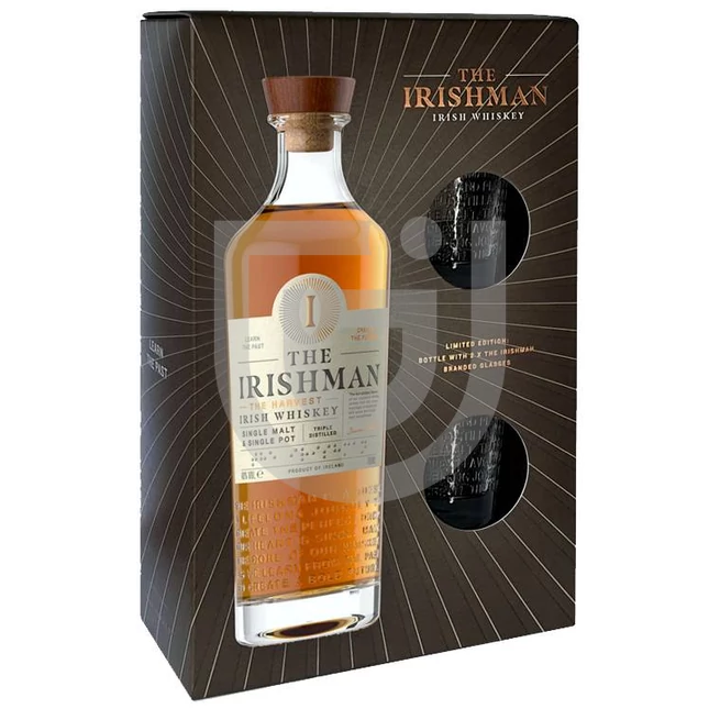 The Irishman The Harvest Whiskey (DD+Pohár) [0,7L|40%]