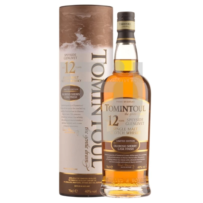 Tomintoul 12 Years Sherry Finish Whisky [0,7L|40%]