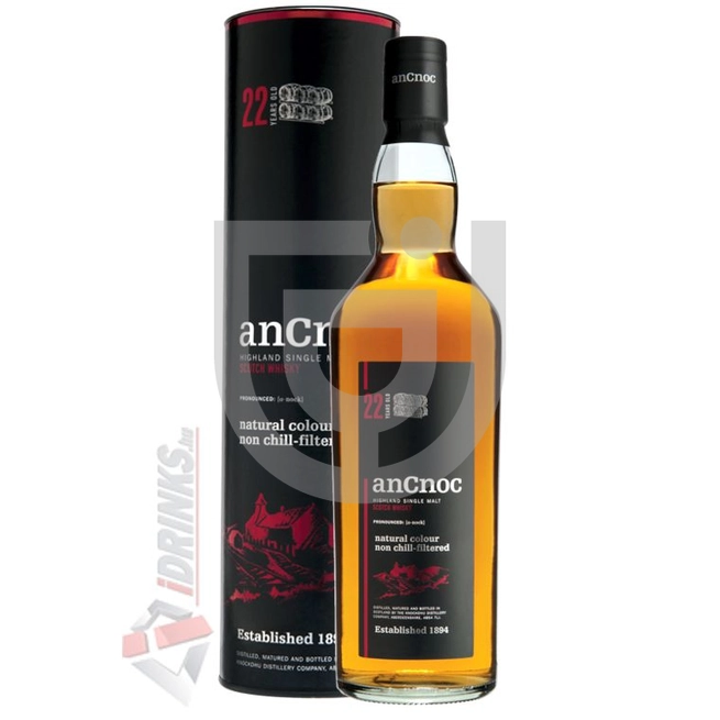 anCnoc 22 Years Whisky [0,7L|46%]