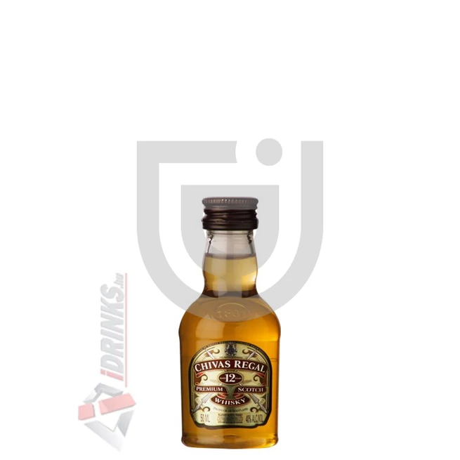 Chivas Regal 12 Years Whisky Mini [0,05L|40%] [12db/pack]