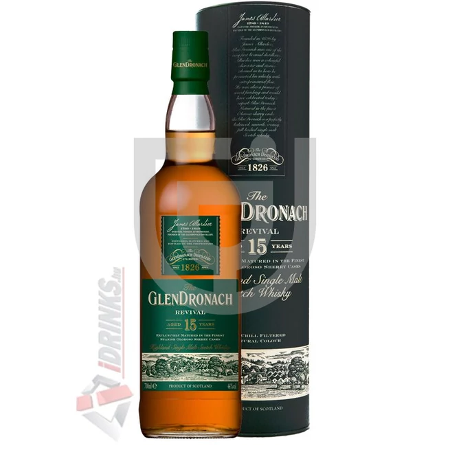GlenDronach 15 Years Revival Whisky (DD) [0,7L|46%]
