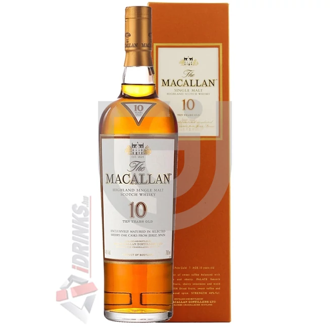 Macallan Sherry Oak 10 Years Whisky [0,7L|40%]