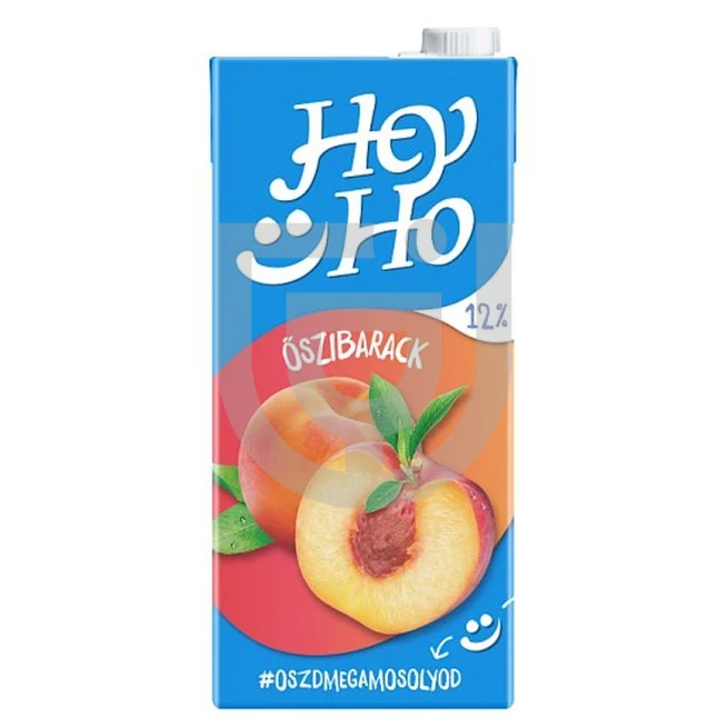 Hey-Ho Őszibarack Gyümölcsital [1L] [12db/k]